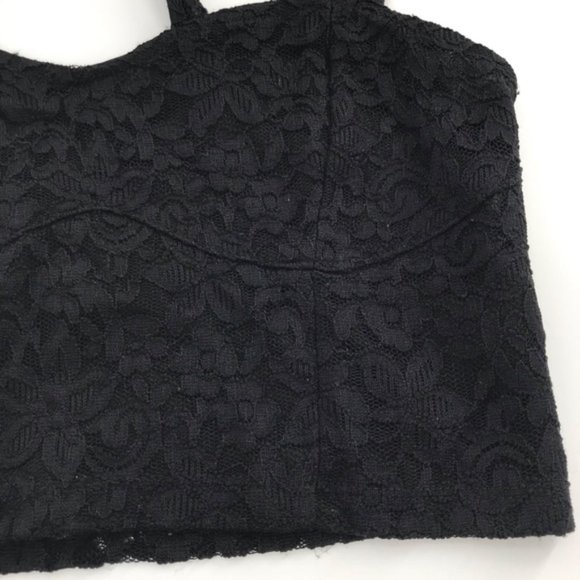 H&M Black Lace Bustier XS - Picture 2 of 4